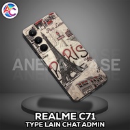 AC50-Case REALME C71-Girl's Motif-Softcase REALME C71-Casing REALME C71-Silicone REALME C71