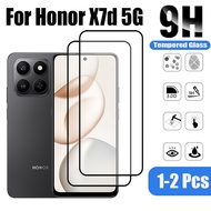 1-2 Pcs Honor X7d 5G Tempered Glass Screen Protector For Honor X9d X7c X6c X6b X8b X7b X8c X5b X6b P
