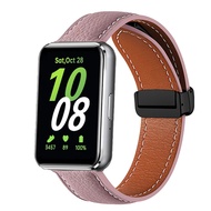 สายนาฬิกาข้อมือหนังแท้ แบบเปลี่ยน สําหรับ Samsung Galaxy Fit 3 สายนาฬิกา For samsung galaxy fit3 Sma