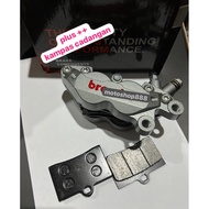 AXIAL 4P PISTON CALIPER BIGPOT GREY RIGHT AXIAL 4P CALIPER AXIAL GREYBIG