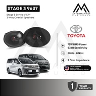 JBl Stage 3 9637 6" X 9" 3-Way Coaxial Speakers