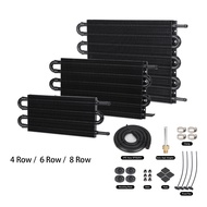 Universal Transmission Fluid Cooler ATF oil cooler 4 / 6 / 8 rows Atf Cooler Myvi Bezza Wira Perdana