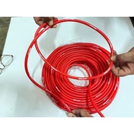SAMCO®    RED  VACUUM HOSE ID 4MM ~  12 LOGO  PER METER  /    50 METER