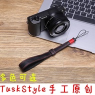 [Camera Accessories] Suitable for Sony RX100m2M3m4m5 Canon G7Xgr2 Mirrorless Camera Leather Wristban