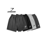 GYMSHARK Fitness Shorts Men American Retro Straight Cotton Three-point Pants