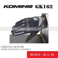 Komine GK162 Black Gloves - Komine Gloves - biker Motorcycle CoolTourings can be TOUCHSCREEN hp