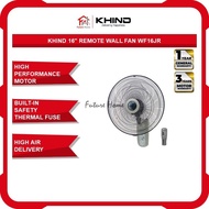 Khind 16" Remote Wall Fan WF16JR