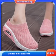 Size35-43 women Shoes mesh Half shoes aircushion slip-on Causal shoes for women big size42/43