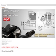 Gaui F-50 4 stroke汽油发动机SAITO  FG-40飞机固定翼49.87cc