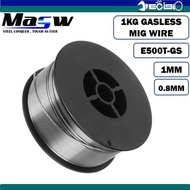 MASW E500T-GS 1KG Gas-less Gasless MIG Welding Wire Flux Cored Wire (0.8mm/1.0mm)