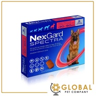 HSA license Nexgard Spectra - 3 Chews - 30-60KG (01/25 Expiry)