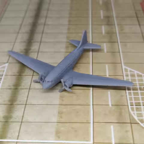 C-47 Skytrain Resin Model 1/350 Or 1/700 Aircraft Fighter Miniature Model AC023