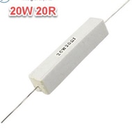 5pcs 20W 20R 20OHM 20W RESISTOR
