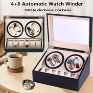 [Kennard]PU Watch winder box automatic Technology Automatic Watch  Winder,4+6 Automatic Watch Winder Storage Display Box Luxury Watch Winder Case