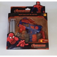 NERF GUN SOFT BULLET BLASTER GUN SPIDERMAN