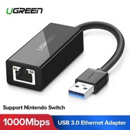 UGREEN 20256 USB Ethernet Adapter USB 3.0 Network Card Supports Nintendo Switch