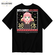 SPY X FAMILY ANYA FORGER Original Anime T-shirt Weeb Clothes Japanese Distro Anime T-shirt Men Women