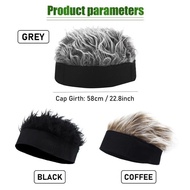 Unique Hat Wig Accessories Synthetic Wig for Men