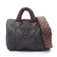 [มือสอง] กระเป๋าถือ Louis Vuitton Speedy Bandoulière 25 LV Pillow 2WAY รุ่น M26956 สีดำ ผ้าไนลอนเคลื