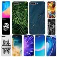 For Huawei Y6 2018 Soft TPU Silicon Phone Case Huawei honor 7A Painted Phone Casing