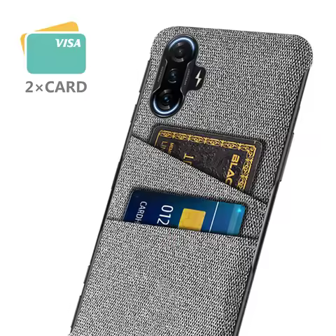 For Cover Xiaomi Redmi K40 Gaming Edition Case For Redmi K40 Gaming Capas Fabric Dual Card Phone Cov