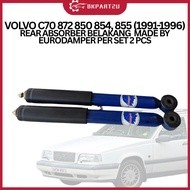 VOLVO C70 872 850 854, 855 (1991-1996) REAR ABSORBER BELAKANG MADE BY EURODAMPER PER SET 2 PCS