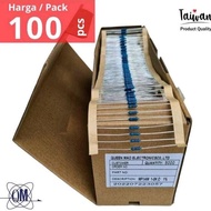 WHOLESALE PACK - RESISTOR 330K 390K 470K 560K 680K 820K 1M 470 K OHM METAL FILM MF1/4W