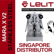 LELIT MaraX v2 PL62X Heat Exchanger Coffee Espresso Machine for Home or Cafe Barista