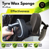 【CP CAR Detailer】 Tayar Wax Sponge Tyre Sponge Car Wash Accessories Car Detailing
