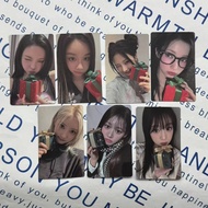 Baby babymonster babymonster wvs Christmas Lucky Card Xian Christmas Gift Set asa Shinsha Blue Photo