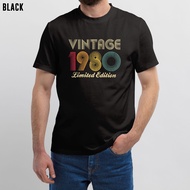 1980 44Th Birthday Vintage Limited Edition 44 Years Old T-Shirt For Men Men