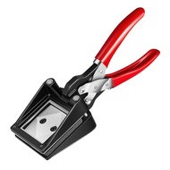 1 Piece Handheld Passport Photo Cutter 2x2 Inch Metal Photo ID Die Cutter Punch Picture Cutter Paper