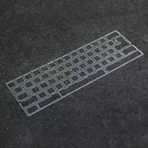 60% 61 64 PC Plate Minila ANSI ISO For DZ60 GH60 XD64 Bface YD64MQ DIY Mechanical Keyboard