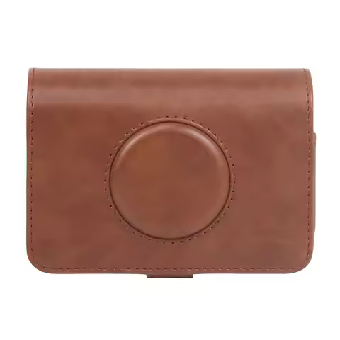 For Kodak PRINTOMATIC Full Body Camera PU Leather Case Bag with Strap