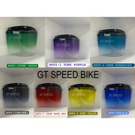 BOGO VISOR 3 BUTTON 2 TONE TWO TONE VISOR BLUE, YELLOW, ROSE RED, GREY, GREEN, PURPLE, TURQUOISE