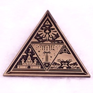 Zelda Triangle Power Adventure Game Badge [xsi]3F