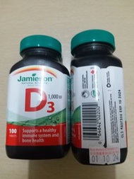Jamieson vitamin D3 1000iu 100 tablets