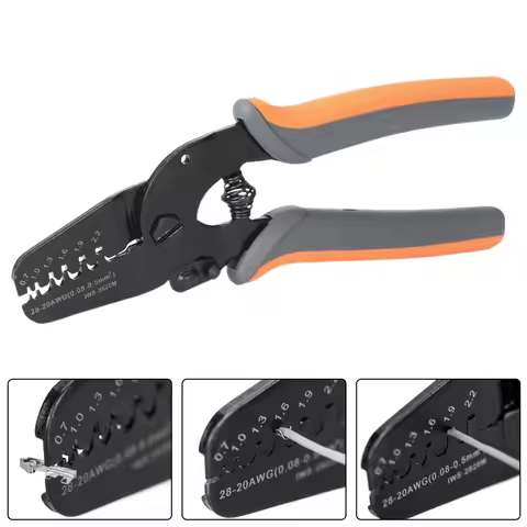 Reliable IWS 2820M Tool for Connecting AWG 28 20 Wires to Various Non Insulated Terminals in Electri