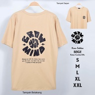 Grow your mind Beige T-shirt Men's Size SML XL XXL Normal