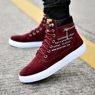 Autumn Winter Men's High Top Sneakers Shoes Casual Shoes Ankle Boots Martin Boots Size 38-48