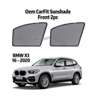 BMW X3 16-2020 Carfit OEM Sunshade Front 2PCS