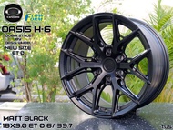ล้อแม็กOASIS H-6 dubai style ขอบ18 6รู139.7กว้าง9นิ้วออฟเซต0 ล้อแม็กดู สไตล์ดูไบ (ราคารวม4ล้อ)มีบริก