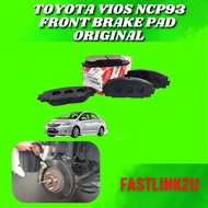 Toyota Vios Ncp93 Perodua Alza Front Brake Pad Original