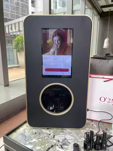 Desktop Nail Printer X12.5 Wall Hanging O2nails 3D Mobile Printer For Nails Any Design Color And Pic