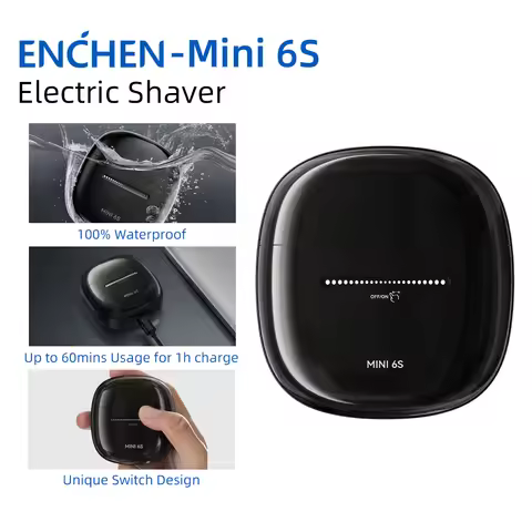 ENCHEN Razor Professional Shaving Machine Electric Beard Shaver Waterproof Razor Portable Beard Trim