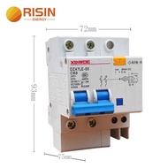 Guaranteed Quality 2P RCBO Residual Current Circuit Breaker 16A 63A AC ELCB for Solar home use
