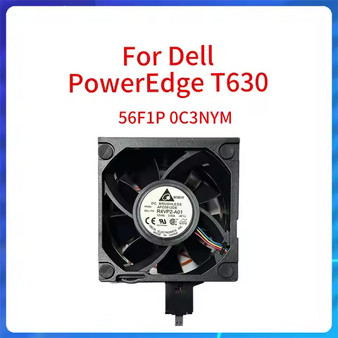 NEW Original for Dell PowerEdge T630 Tower Rack Server 56F1P C3NYM 424RN GPU Cooling Fan Radiator Fa