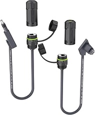 CAMWAY Ethernet Adapter for Starlink Gen 2 - IP68 Waterproof Starlink SPX to RJ45 Connector T568B,12