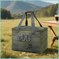 Camping Storage Bag 42L Camp Storage Box Waterproof Heavy Duty Container with Handles for Grocery Sh