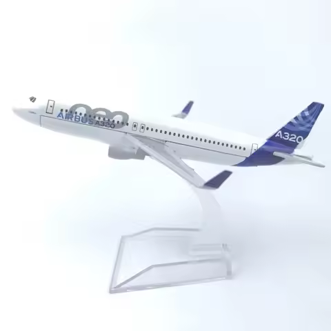 Display A320 Prototype 320neo Airways Aircraft Model 16CM Simulation Airplane Model plane Ornament C